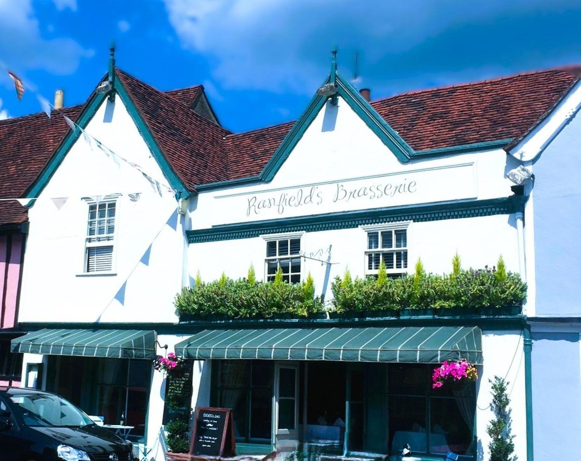 Ranfield'S Brasserie Hotel Rooms Coggeshall Exterior foto